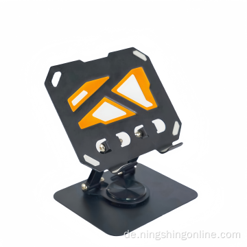 Ergonomischer Tablet-Ständer aus Karbonstahl mit um 360 Grad drehbarer Basis